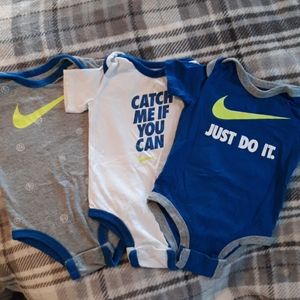 Bundle of 3 Nike onesies